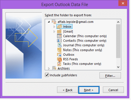 CONVERT OST to PST