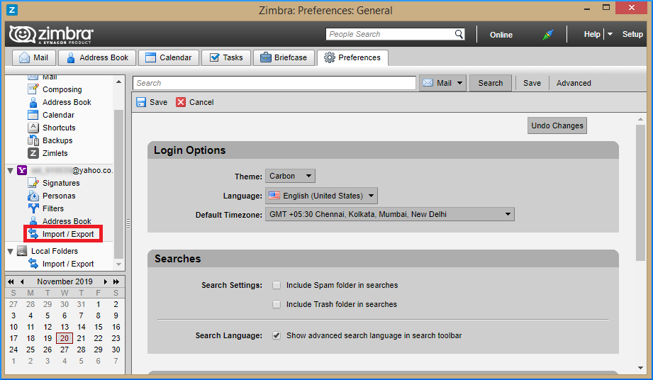 Import Zimbra Mail to Outlook