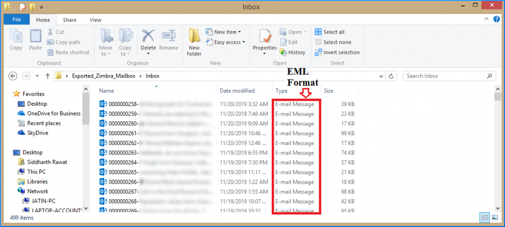 Import Zimbra Mail to Outlook