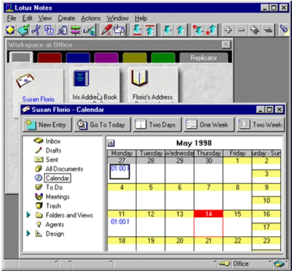 Lotus Notes - 1996-2