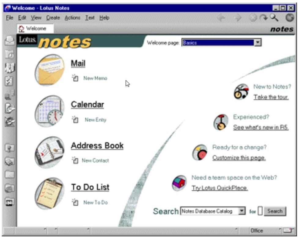 Lotus Notes - 1999