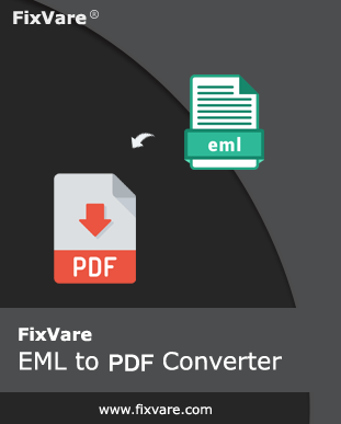 EML to PDF Software Box