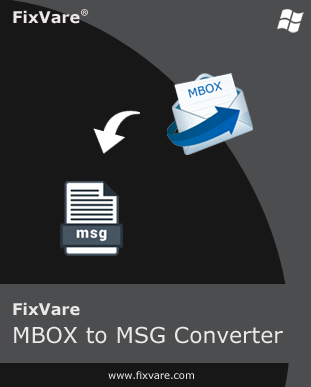 Caja de software MBOX a MSG