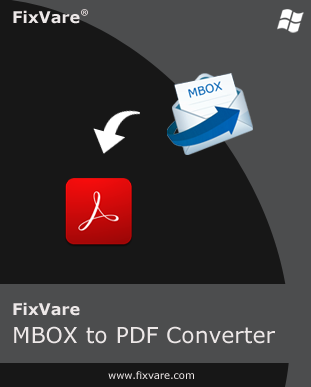 Caja de software MBOX a PDF