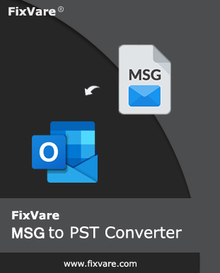 Caixa de software MSG para PST