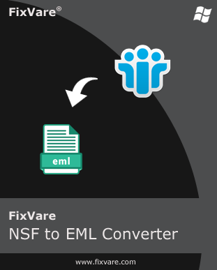 NSF から EML へのソフトウェア ボックス
