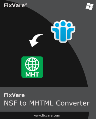NSF to MHTML Software Box