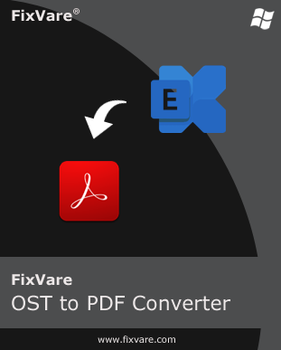 OST to PDF Software Box