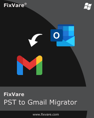 Caixa de software PST para Gmail