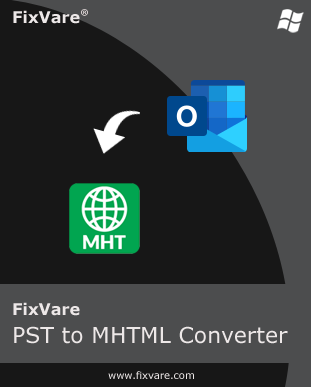 PST to MHTML Software Box