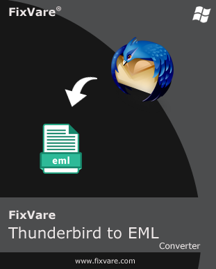 Caixa de software Thunderbird para EML