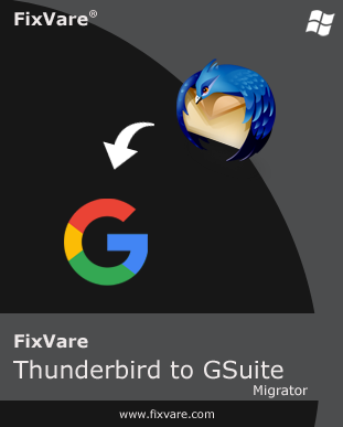 Caixa de software Thunderbird para G Suite