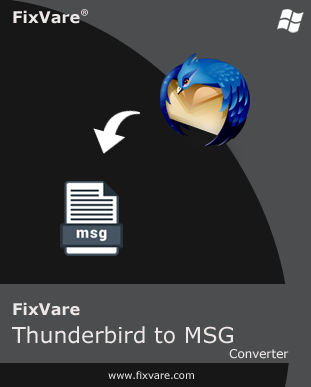 Thunderbird から MSG へのソフトウェア ボックス