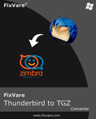 Caixa de software Thunderbird para TGZ