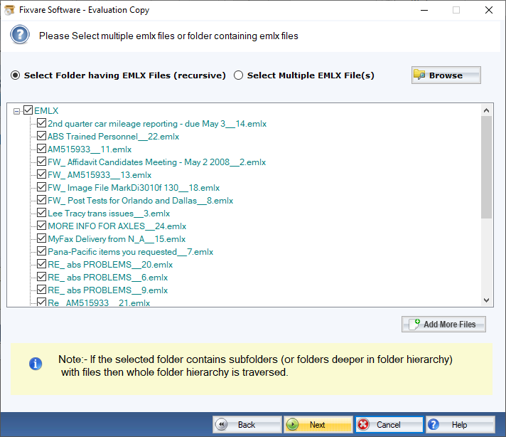 Sfoglia il file EMLX