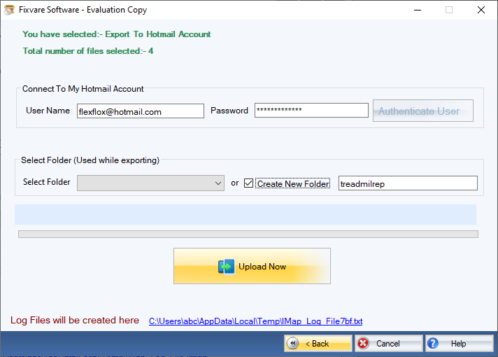 Import MBOX to Hotmail Account