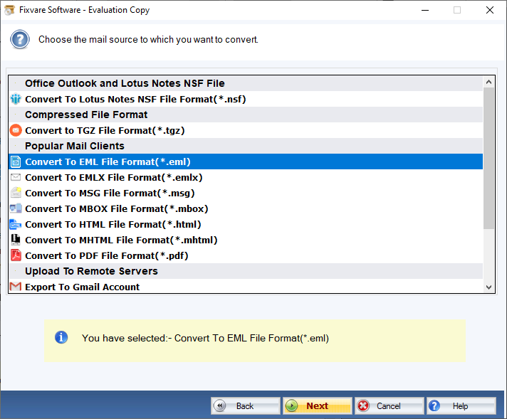 PST to EML Converter